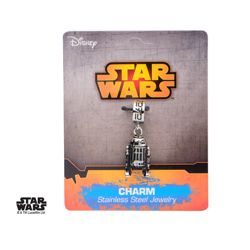 Star Wars - R2D2 - Droid Charm or Pendant - Stainless Steel Star Wars - R2D2 - Droid Charm or Pendant - Stainless Steel